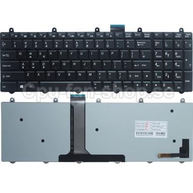 Clevo P150em tangentbord