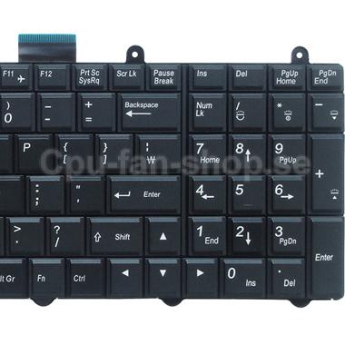 Clevo P150em tangentbord